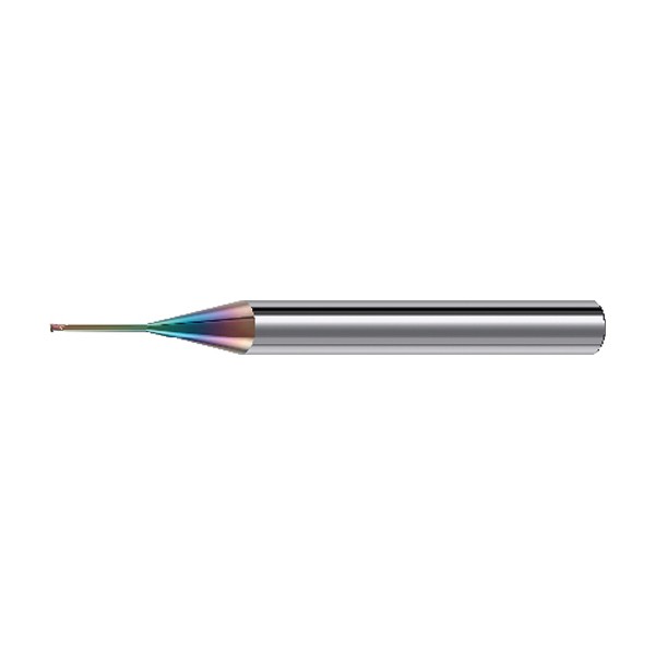 DLC Coated Deep Groove End Mill with Corner Raduis 2 Flute ES Series